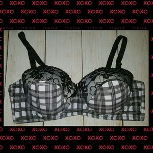 Cute plaid bra